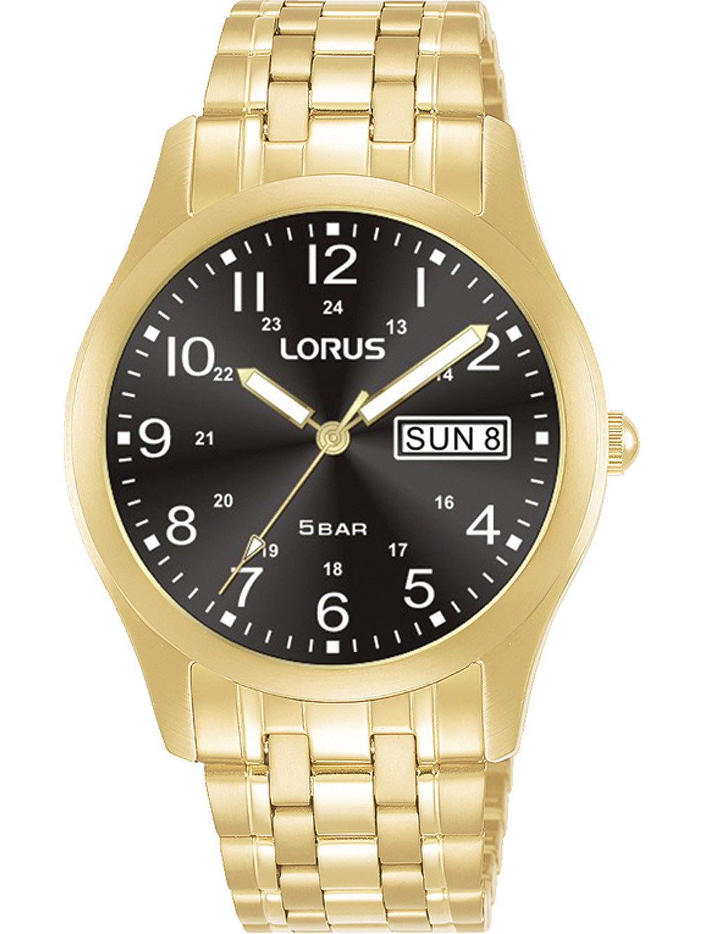 Lorus RXN76DX9 men's watch 37mm 5ATM