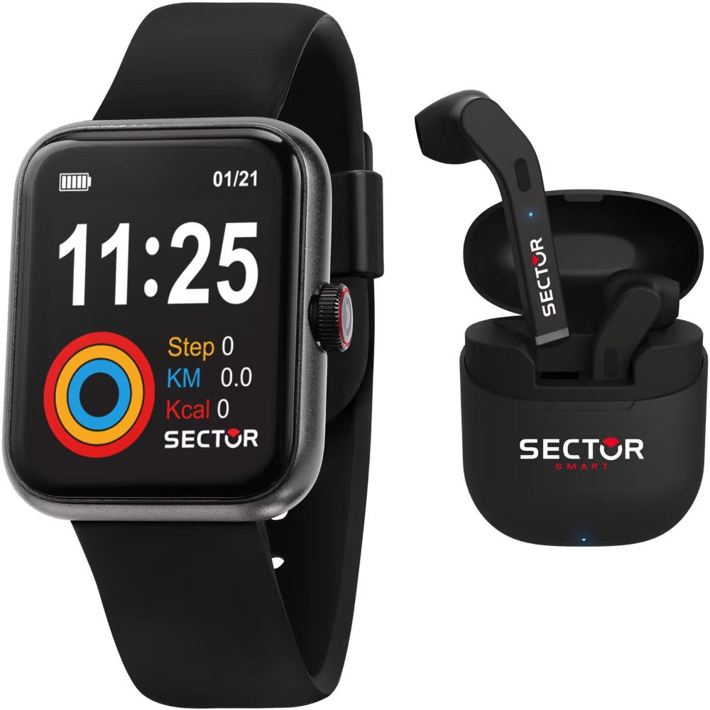Sector R3251282008 S-03 Unisex watch Smartwatch Set 38mm