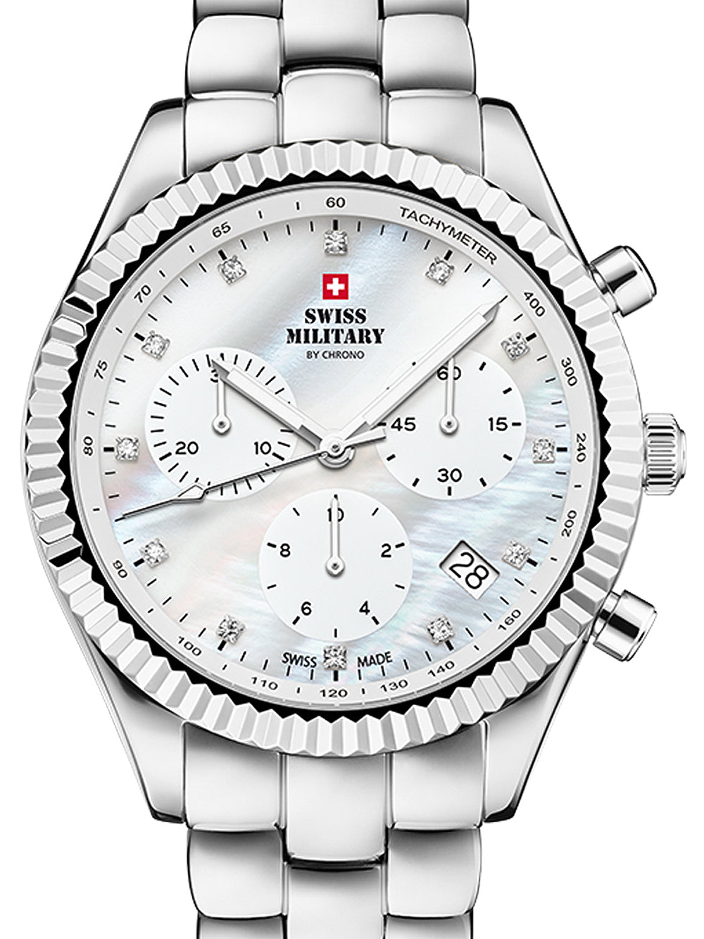 Swiss Military SM30207.02 Elegant Chronograph women's watch 38mm 5ATM