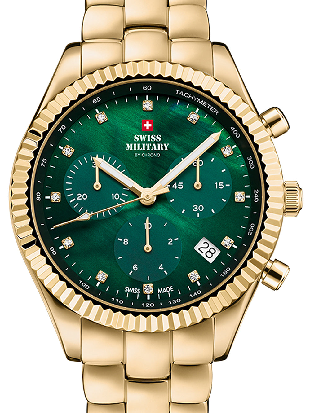 Swiss Military SM30207.04 Elegant Chronograph women's watch 38mm 5ATM