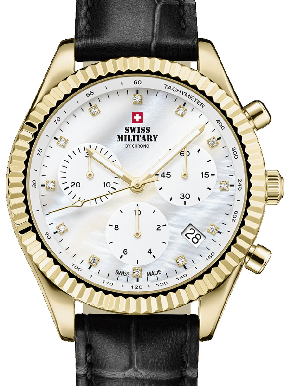 Swiss Military SM30207.07 Elegant Chronograph women's watch 38mm 5ATM