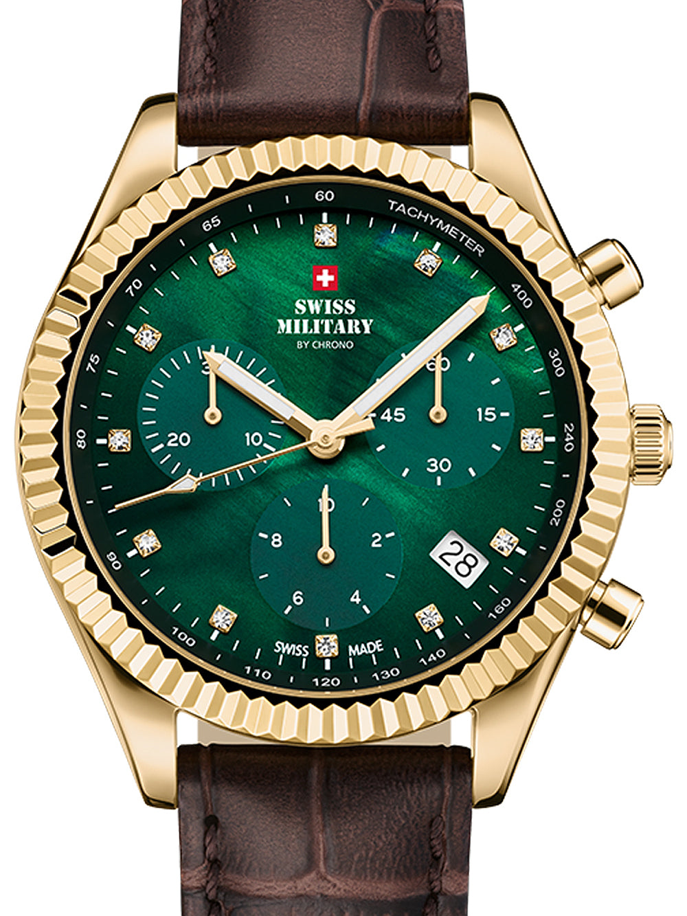Swiss Military SM30207.08 Elegant Chronograph women's watch 38mm 5ATM