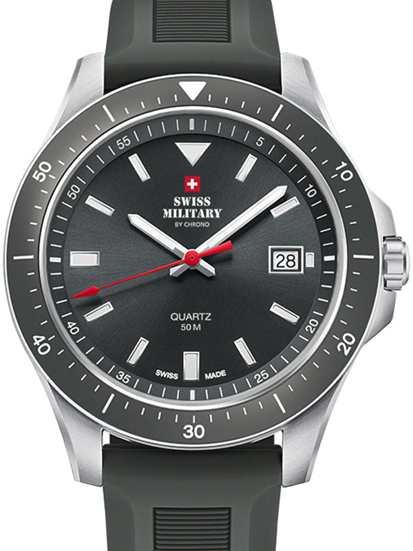 Swiss Military SM34082.09 men's watch quartz 42 mm 5ATM