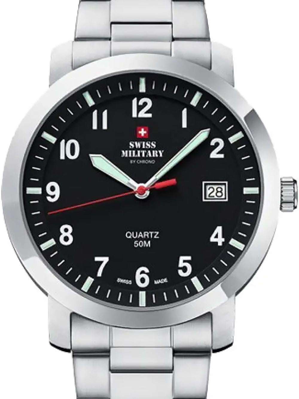 Swiss Military SM34083.07 men's watch 40mm 5ATM