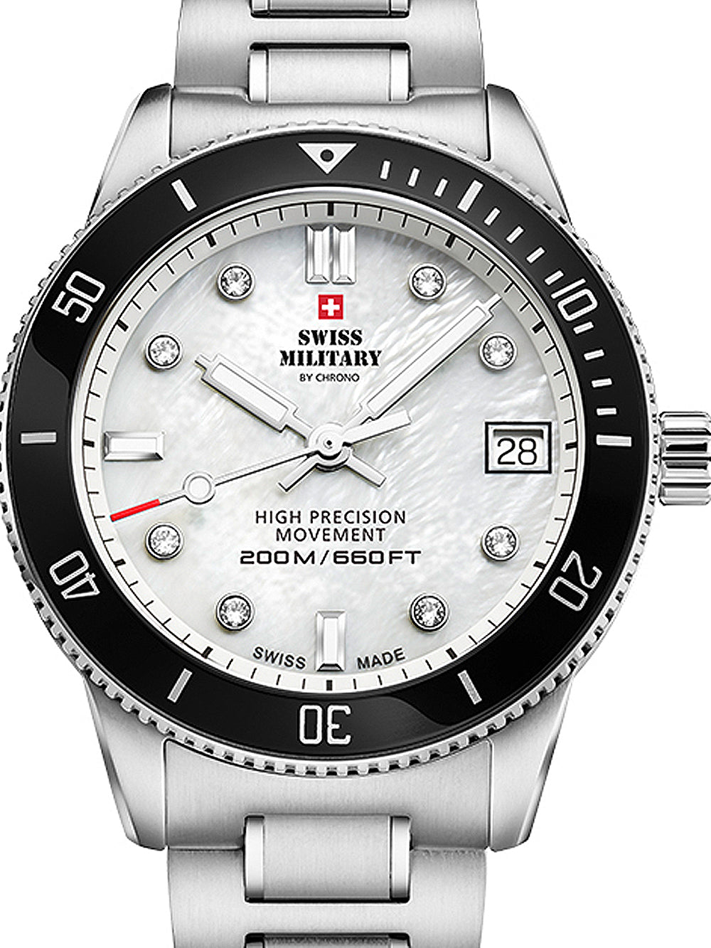 Swiss Military SM34089.03 Diver women's watch 37mm 20ATM