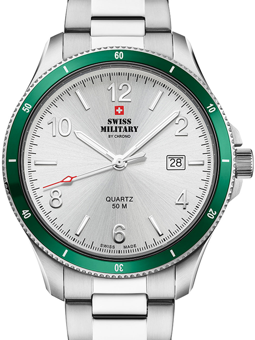 Swiss Military SM34096.04 men's watch 42mm 5ATM
