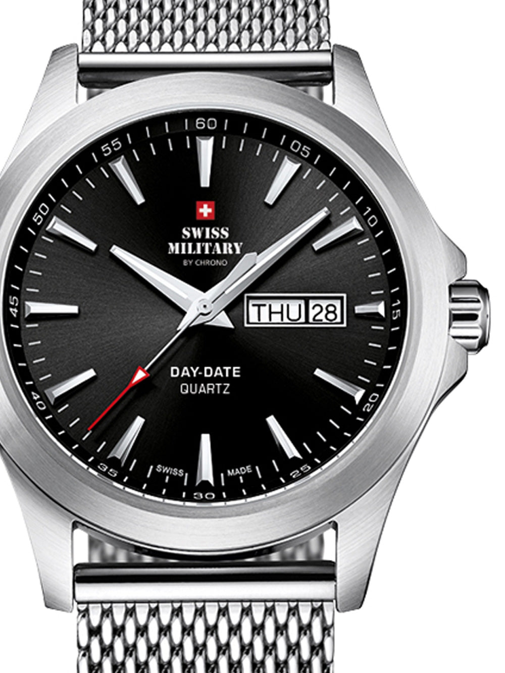 Swiss Military SMP36040.01 men's watch 42mm 5 ATM