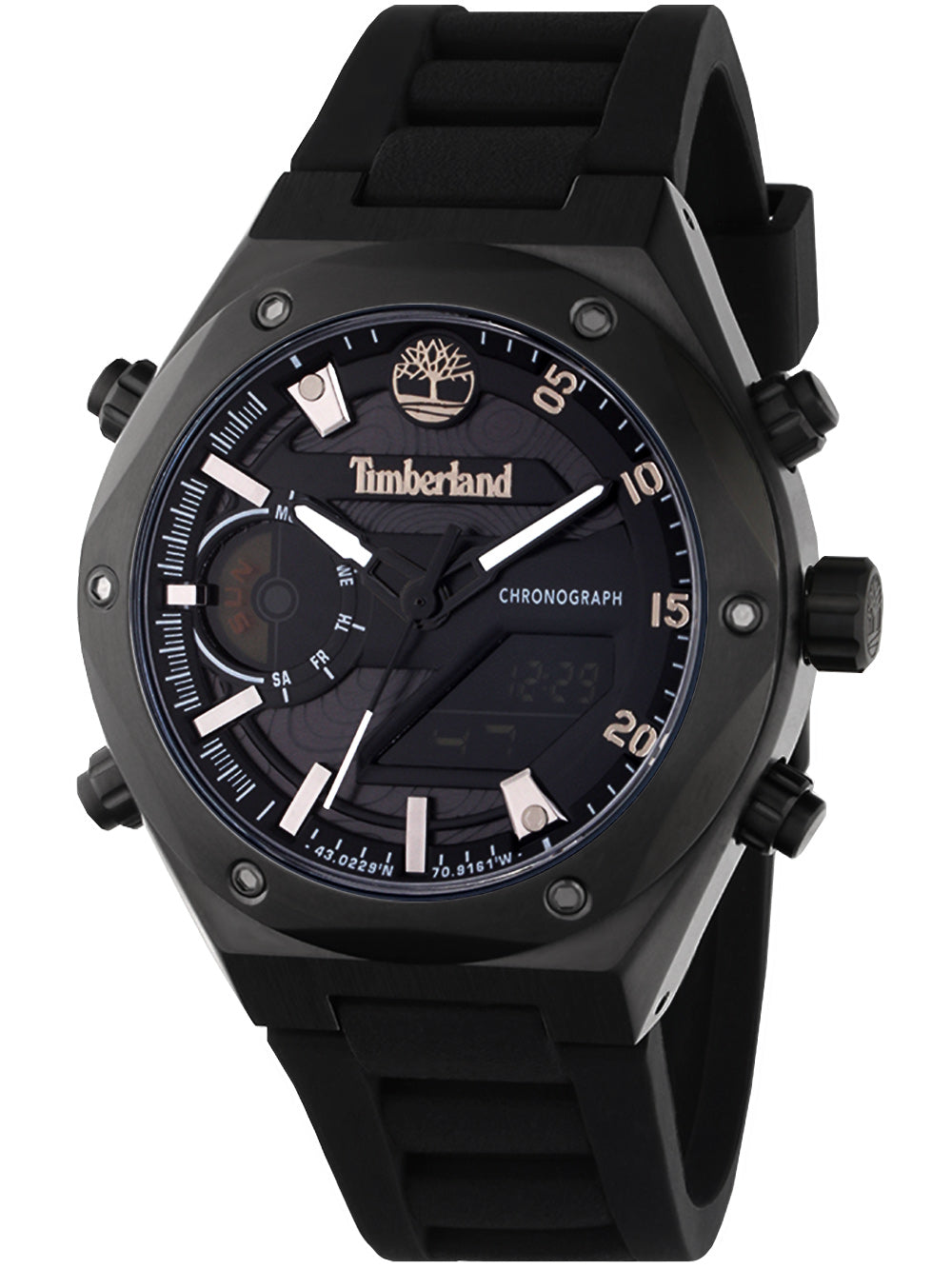 Timberland TDWGP2231401 Abbotville men's watch 45mm 5ATM