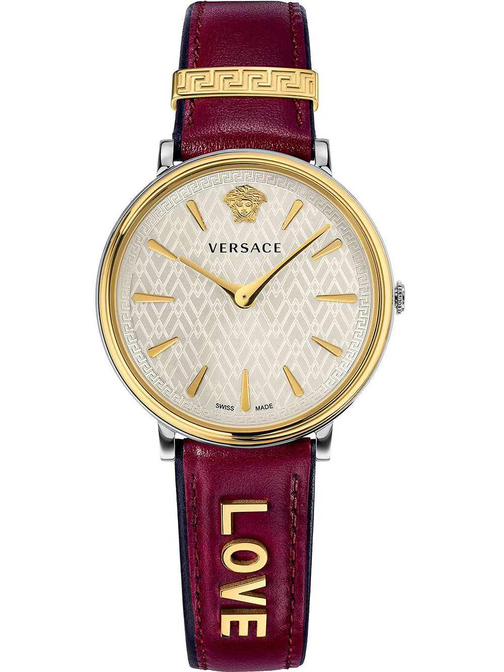 Versace VBP020017 V-Circle women's watch 38mm 5ATM