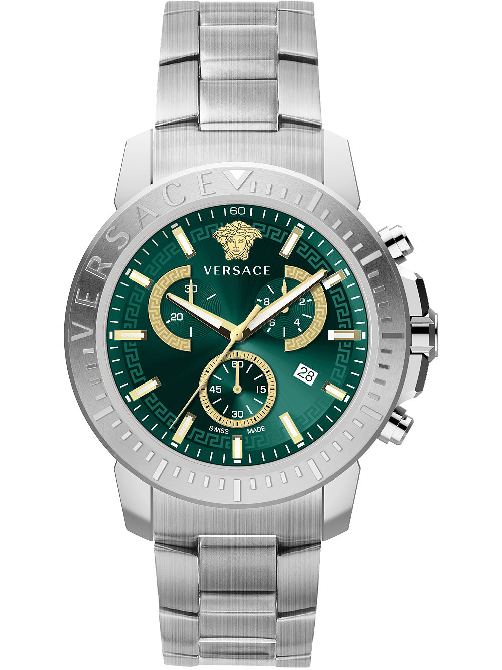 Versace VE2E00821 New Chronograph men's watch 45mm 5ATM