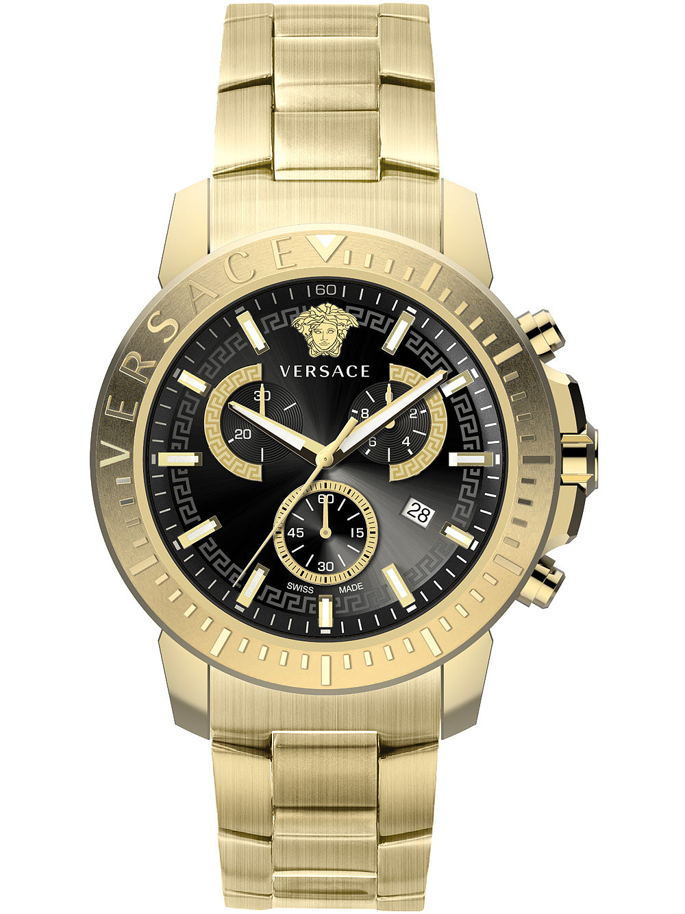 Versace VE2E00921 New Chronograph men's watch 45mm 5ATM