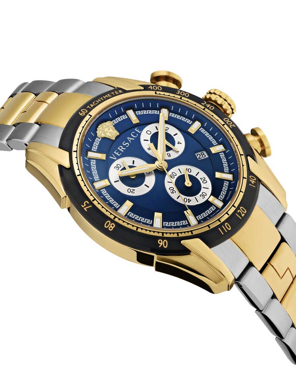 Versace VE2I01021 men's watch V-Ray Chrono 44mm 5ATM