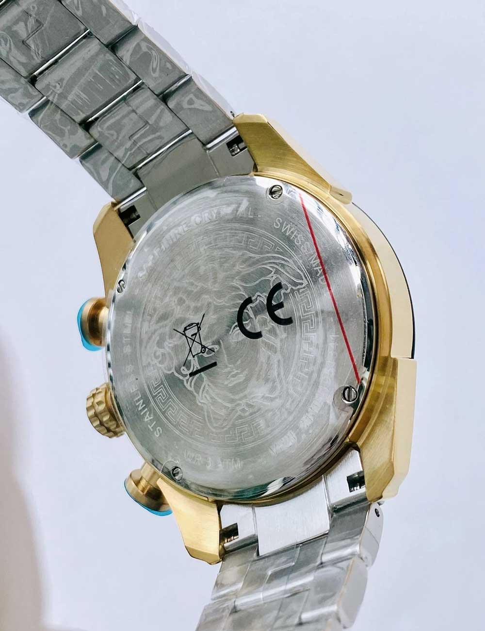 Versace VE2I01021 men's watch V-Ray Chrono 44mm 5ATM