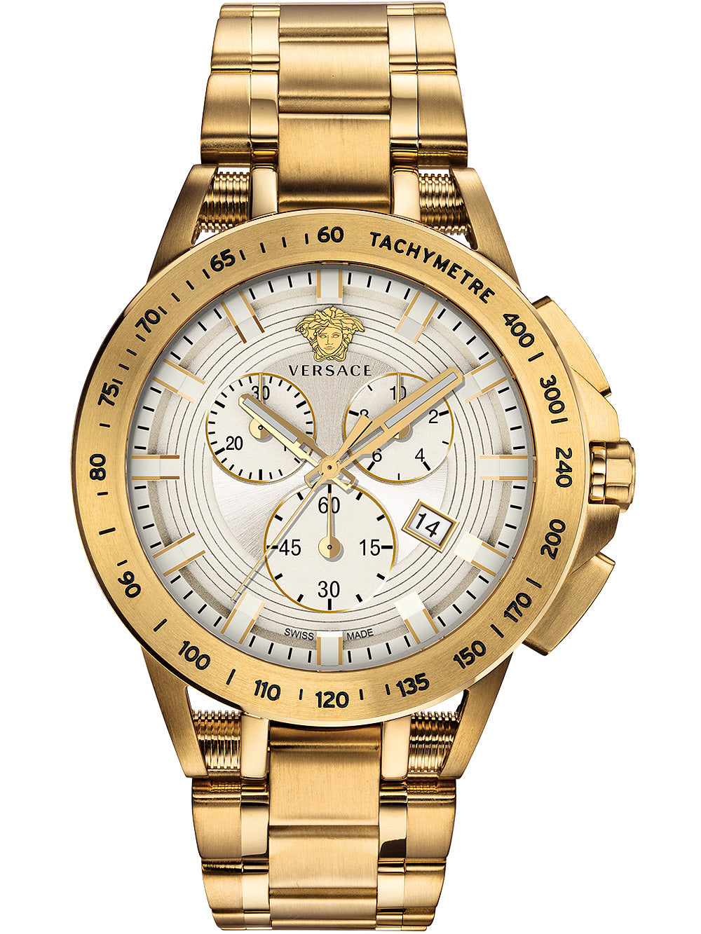 Versace VE3E00721 New Sport Tech Chronograph men's watch 45mm 10ATM
