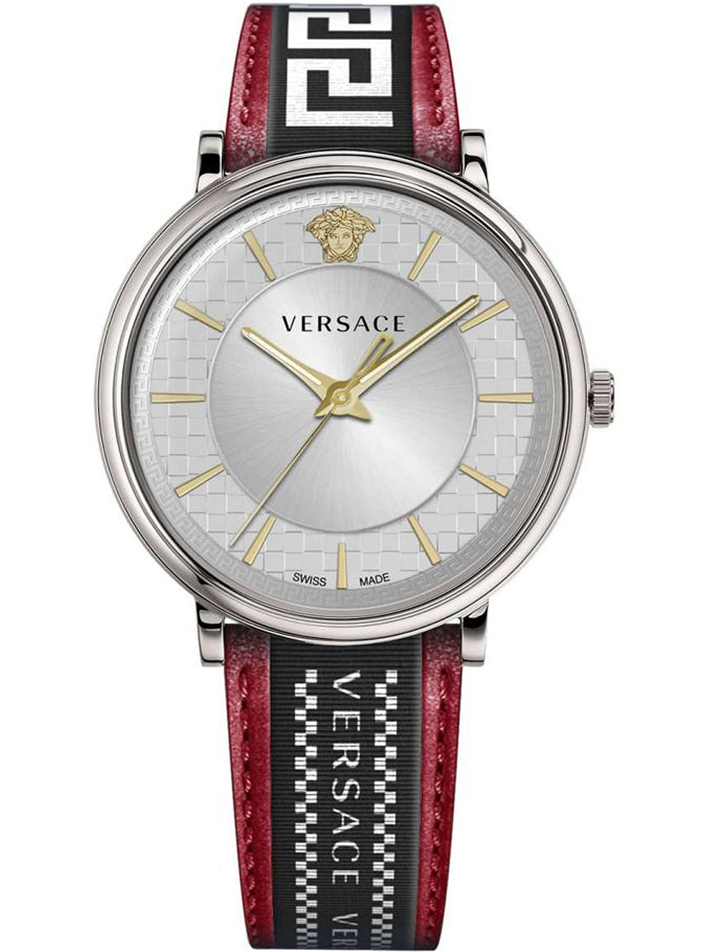 Versace VE5A01421 V-Circle men's watch 42mm 5ATM