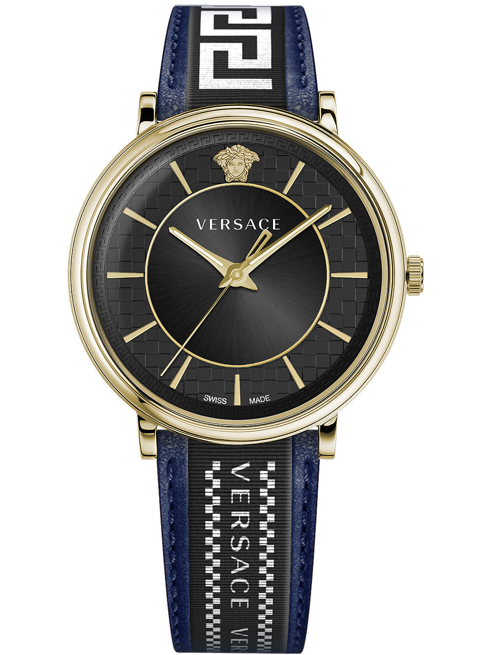 Versace VE5A01521 V-Circle men's watch 42mm 5ATM