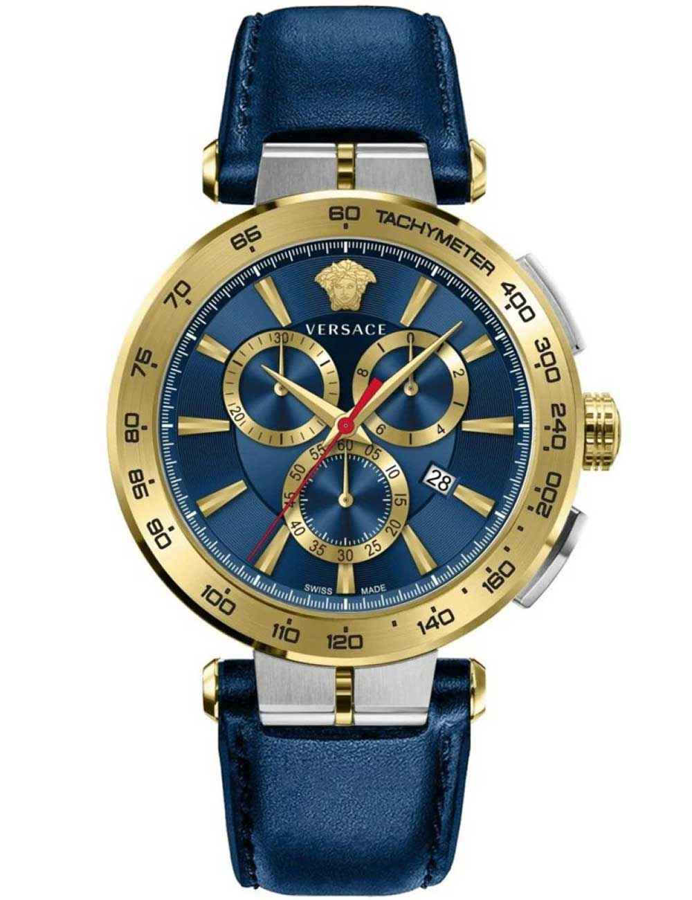 Versace VE6CA0223 men's watch Aion Chronograph 45mm
