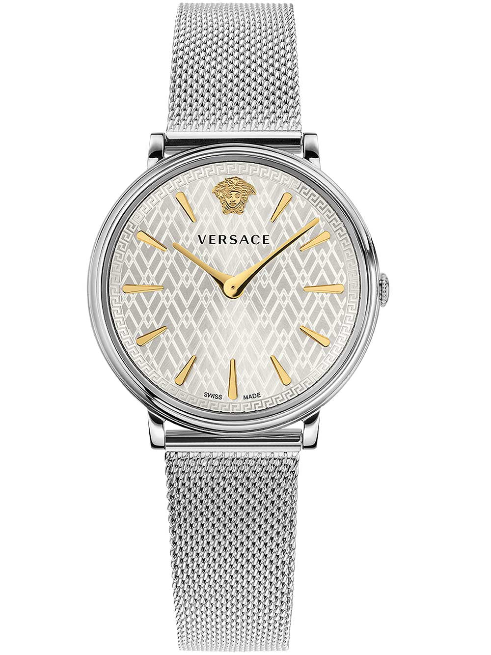 Versace VE8100519 V Circle women's watch 38mm 5ATM