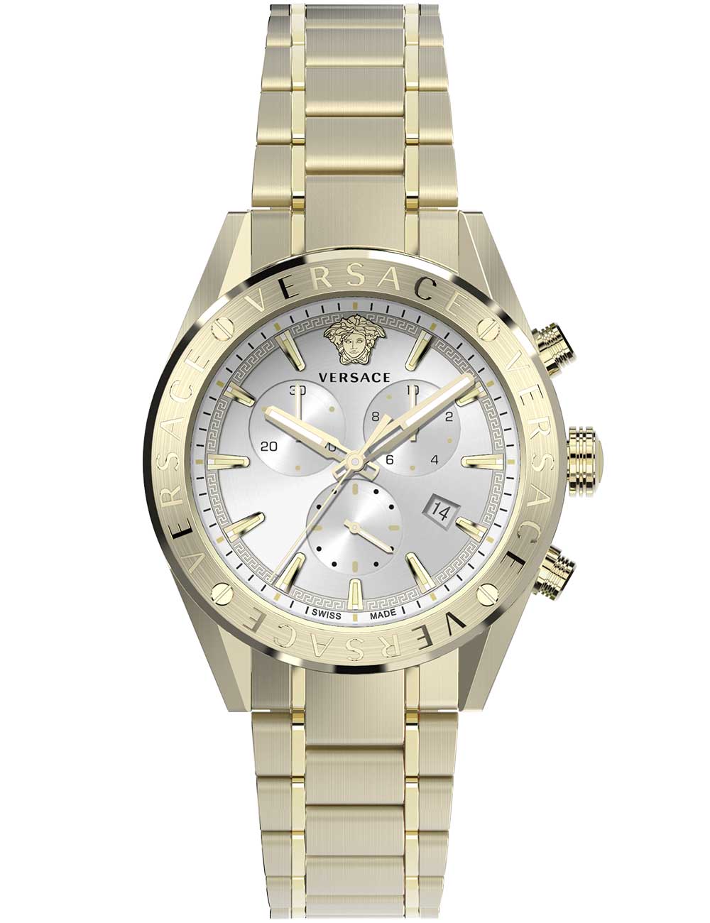 Versace VEHB00719 men's watch V-Chronograph 45mm 5ATM