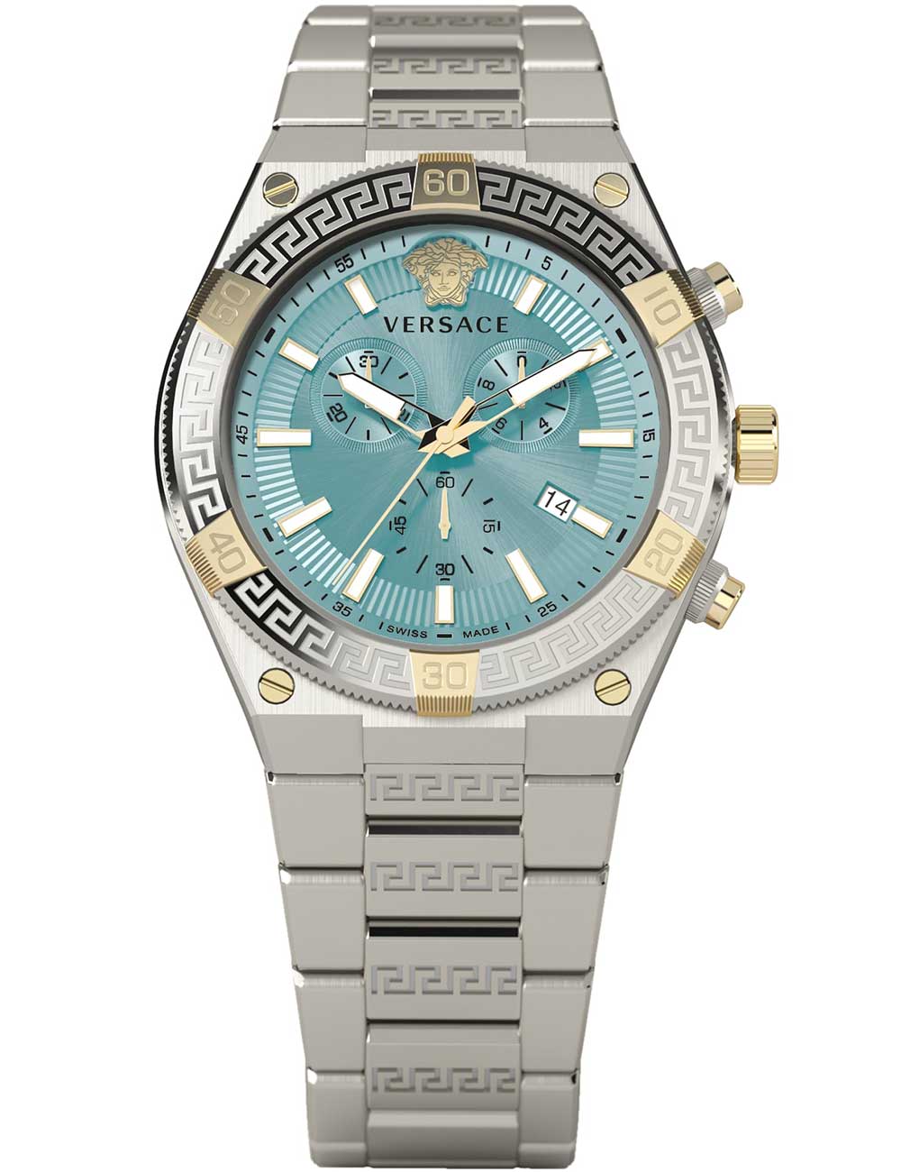 Versace VESO01223 men's watch Sport Greca Chrono 46mm 5ATM