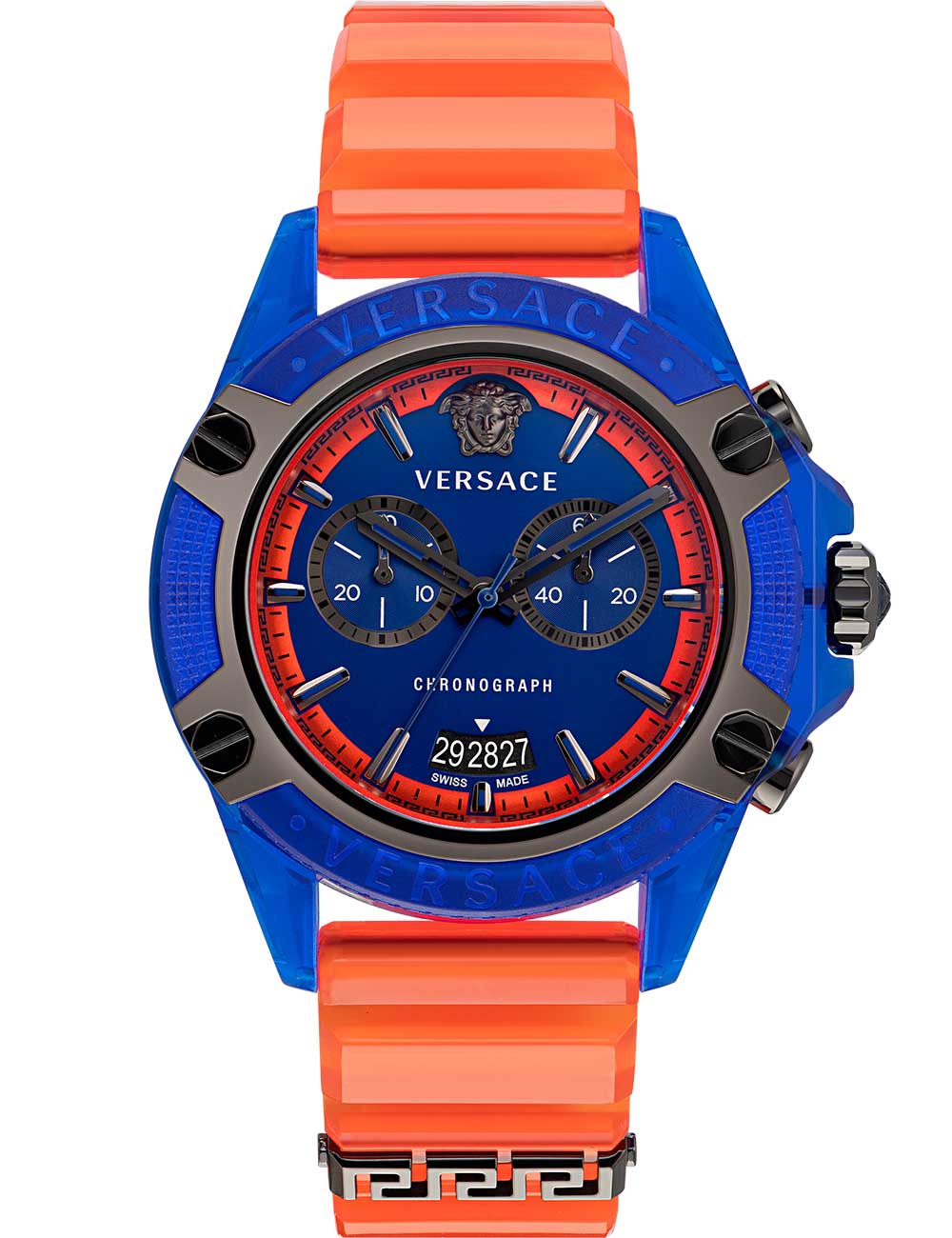 Versace VEZ700922 Active Polycarbonate Chrono 45mm 3ATM
