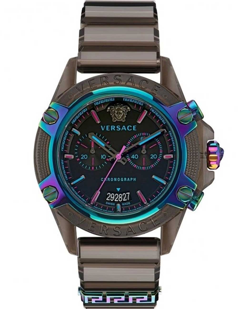 Versace VEZ701022 Active Polycarbonate Chrono 45mm 3ATM