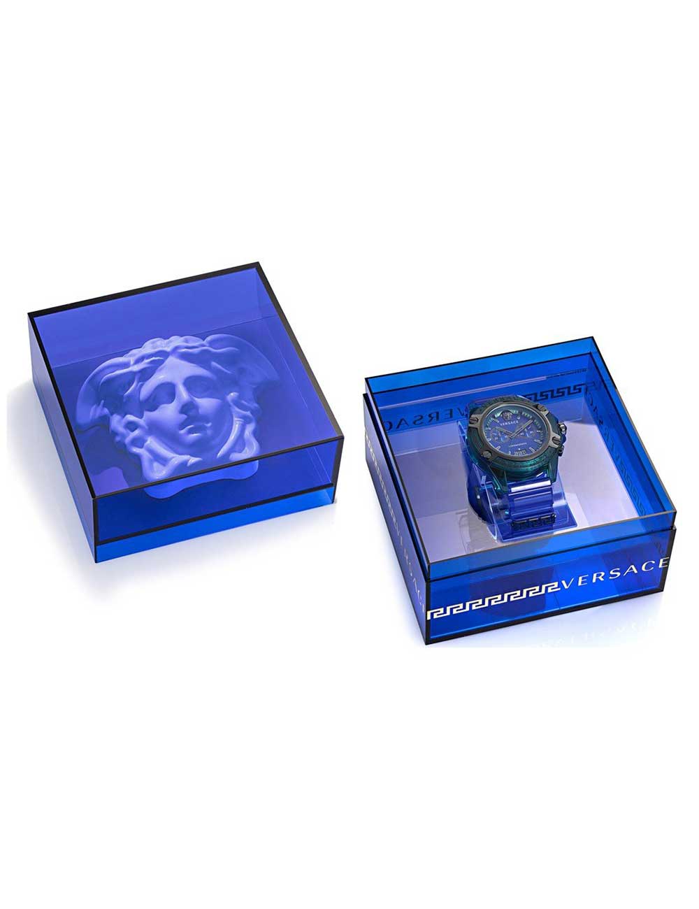 Versace VEZ701122 Active Polycarbonate Chrono 45mm 3ATM