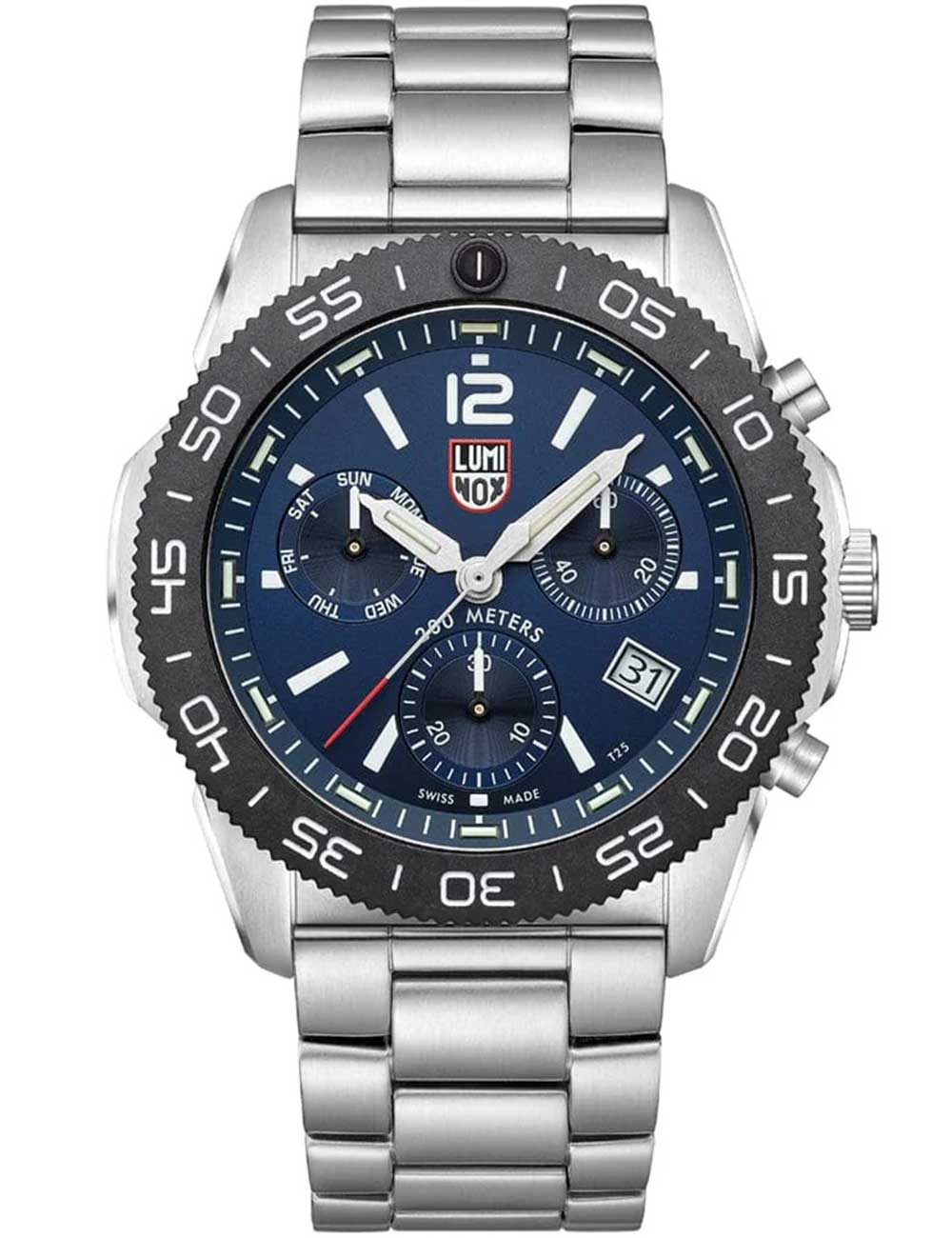 Luminox XS.3144 men's watch Pacific Diver Chronograph 44mm 20ATM