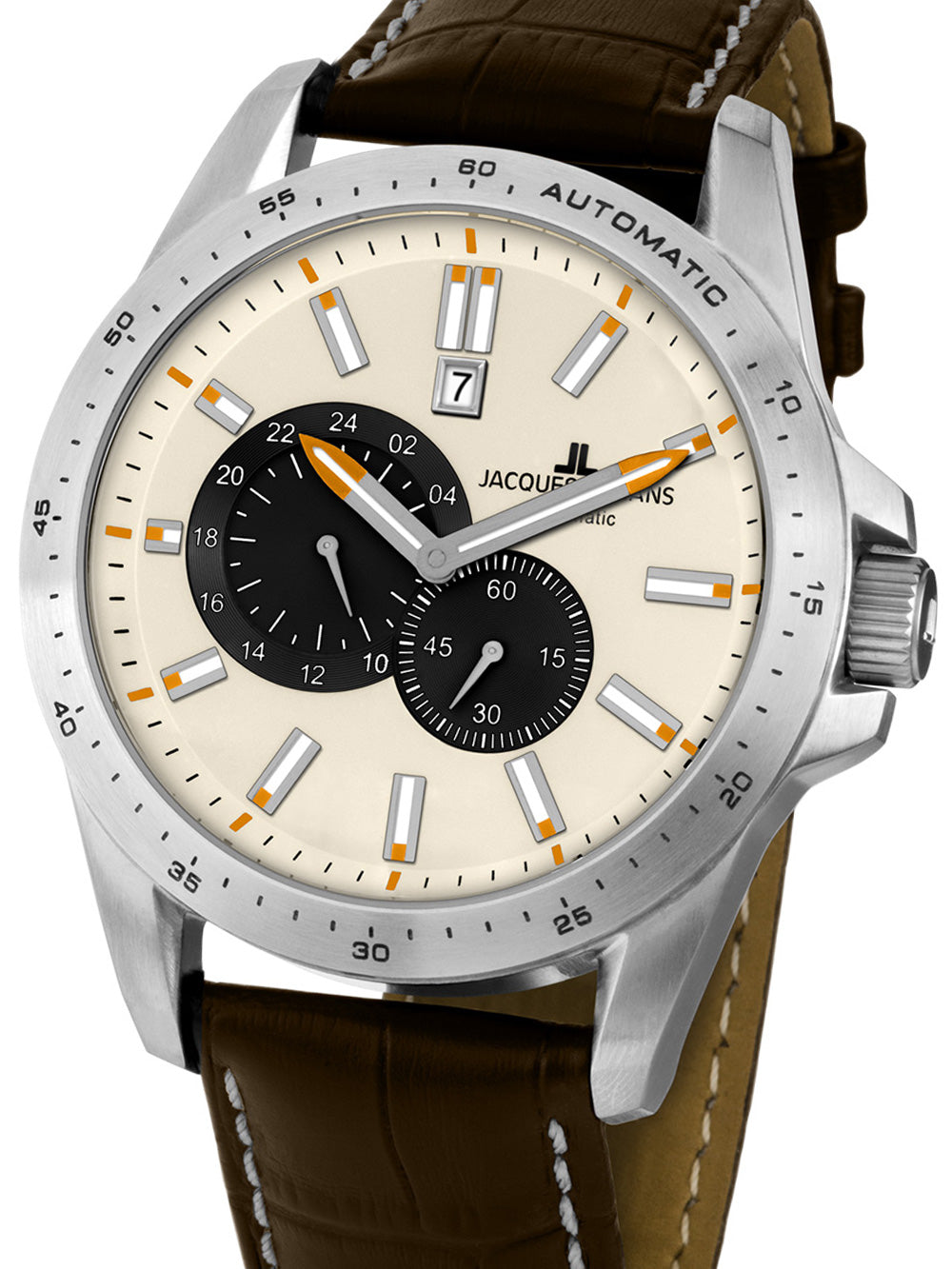 Jacques Lemans 1-1775B Liverpool Automatic men's watch 48mm 10 ATM