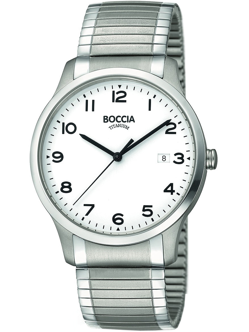Boccia 3616-01 men`s watch Titanium 39mm 5ATM