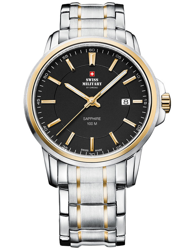 Swiss Military SM34039.04 men's watch Sapphire 40mm 10 ATM