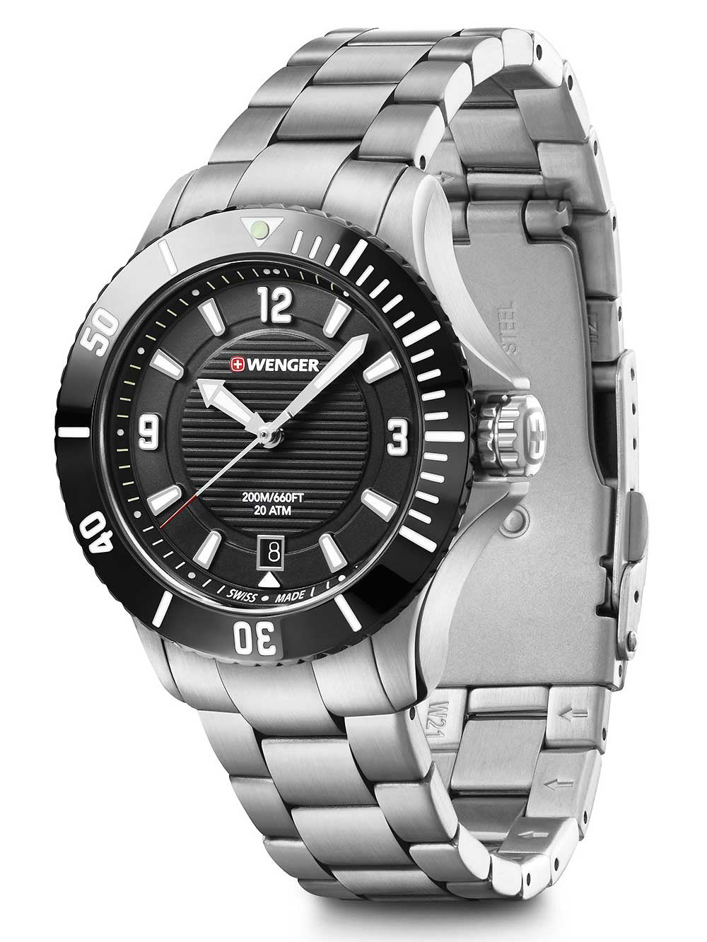 Wenger 01.0621.109 Seaforce women's watch diver 36mm 20 ATM