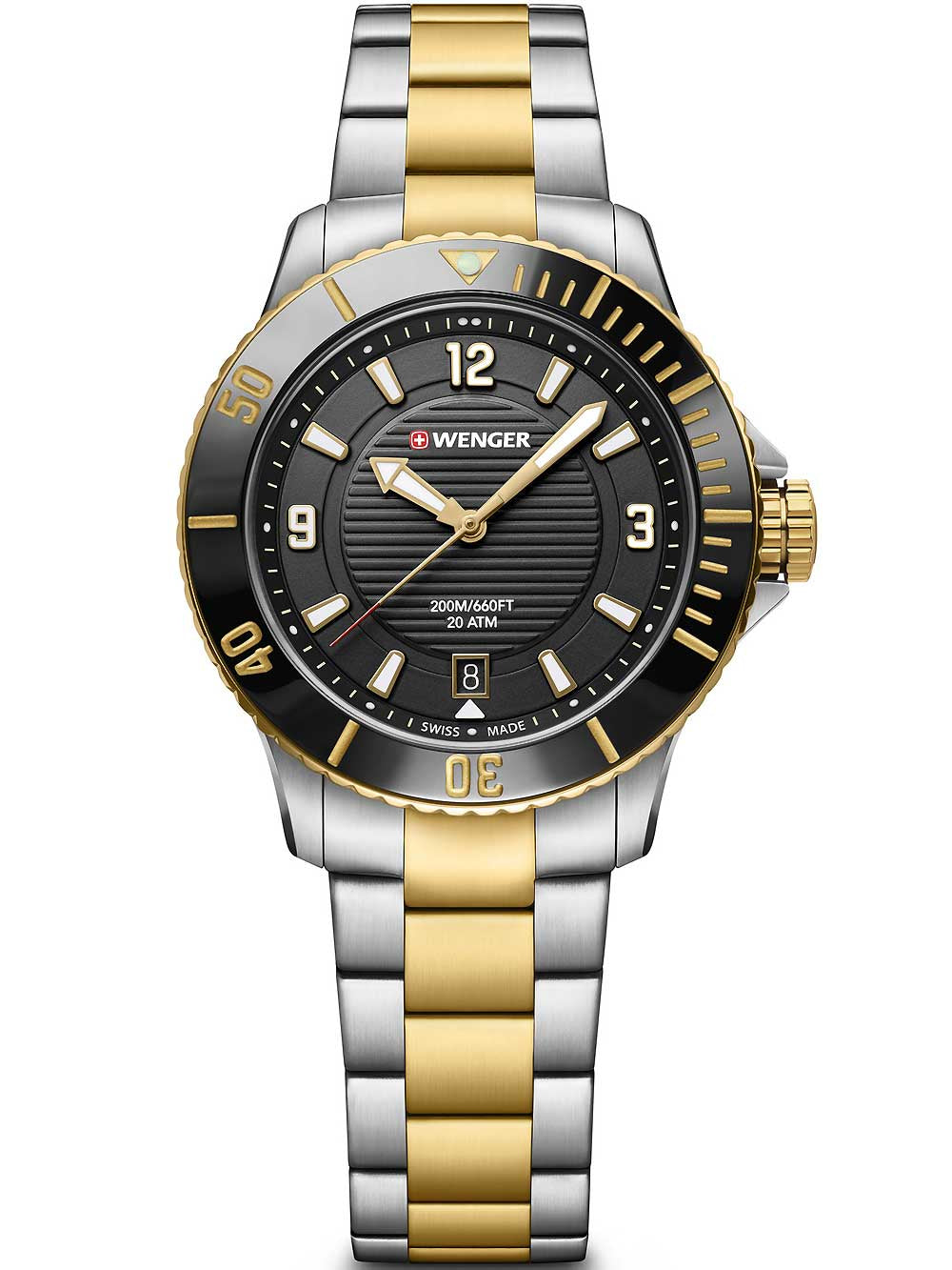 Wenger 01.0621.113 Seaforce women's watch diver 36mm 20 ATM