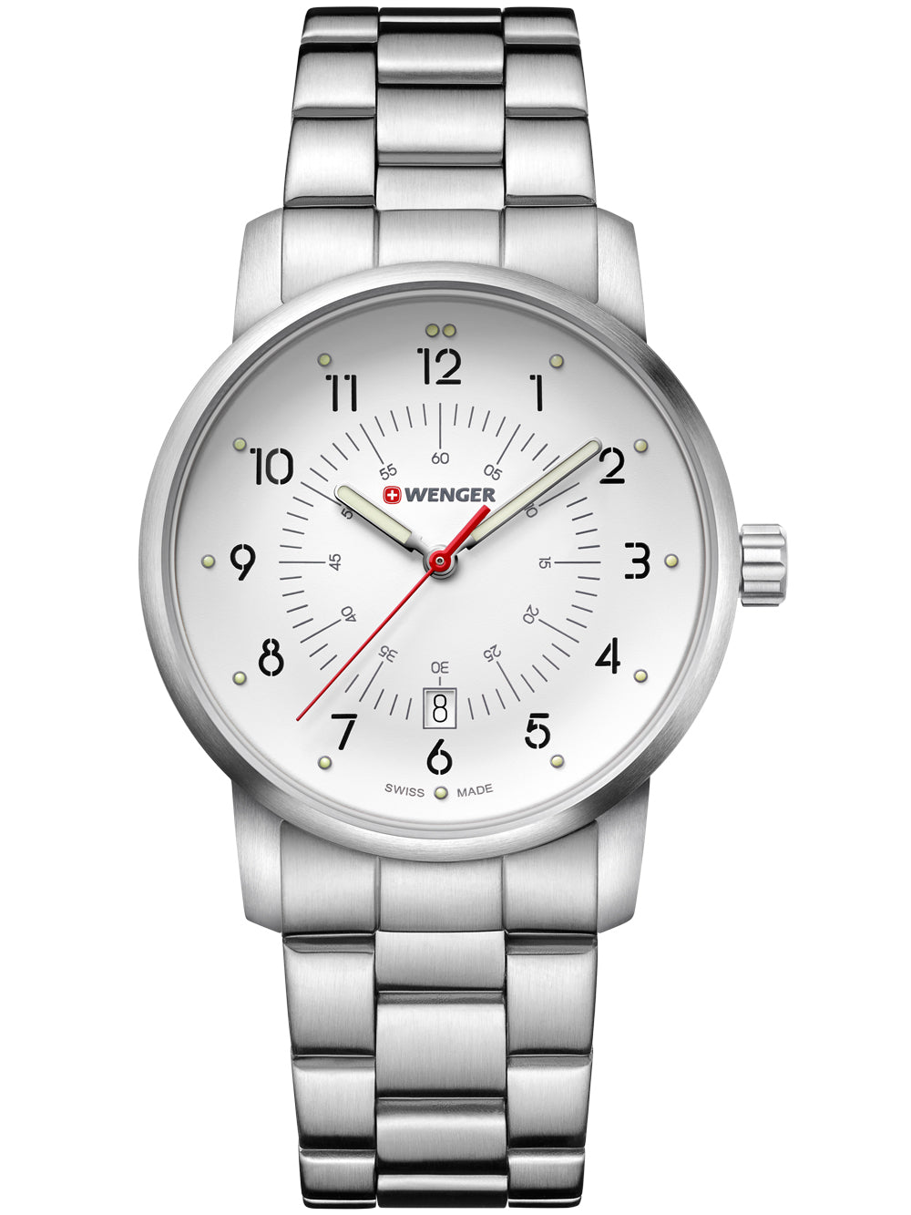 Wenger 01.1641.114 Avenue men's watch 42mm 10ATM