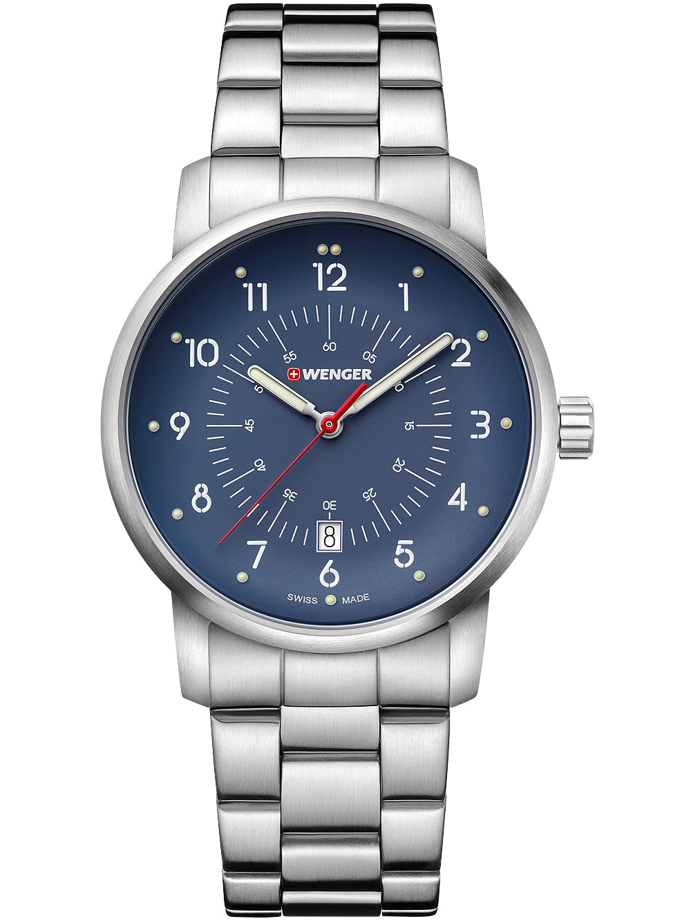 Wenger 01.1641.118 Avenue men's watch 42mm 10ATM