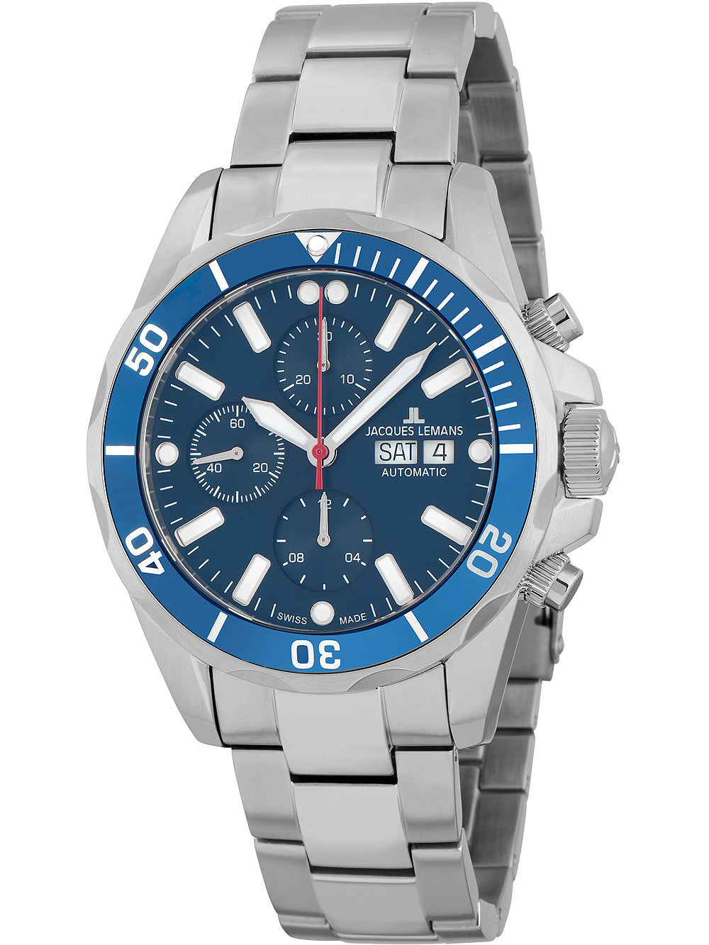 Jacques Lemans 1-1926G Liverpool Automatic Chronograph men's watch