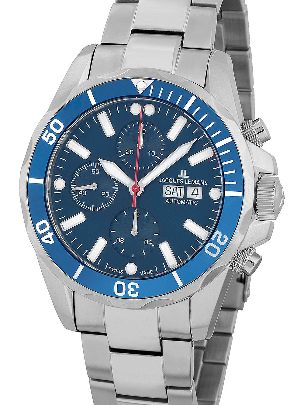 Jacques Lemans 1-1926G Liverpool Automatic Chronograph men's watch