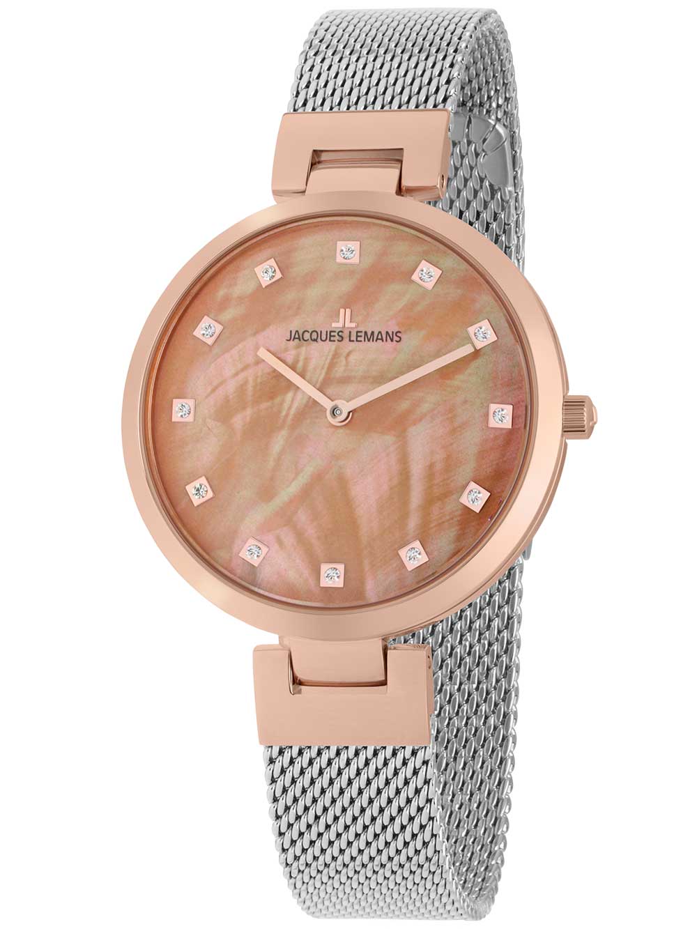 Jacques Lemans 1-2001M Milano women's watch 36mm 5ATM