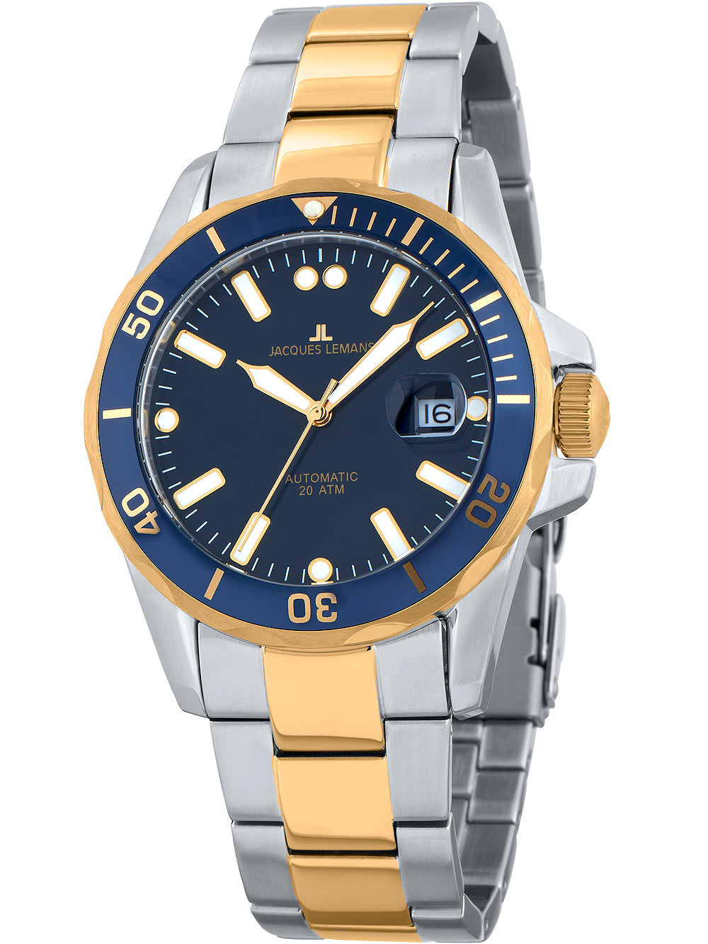 Jacques Lemans 1-2014F Liverpool men's watch 42mm 20ATM