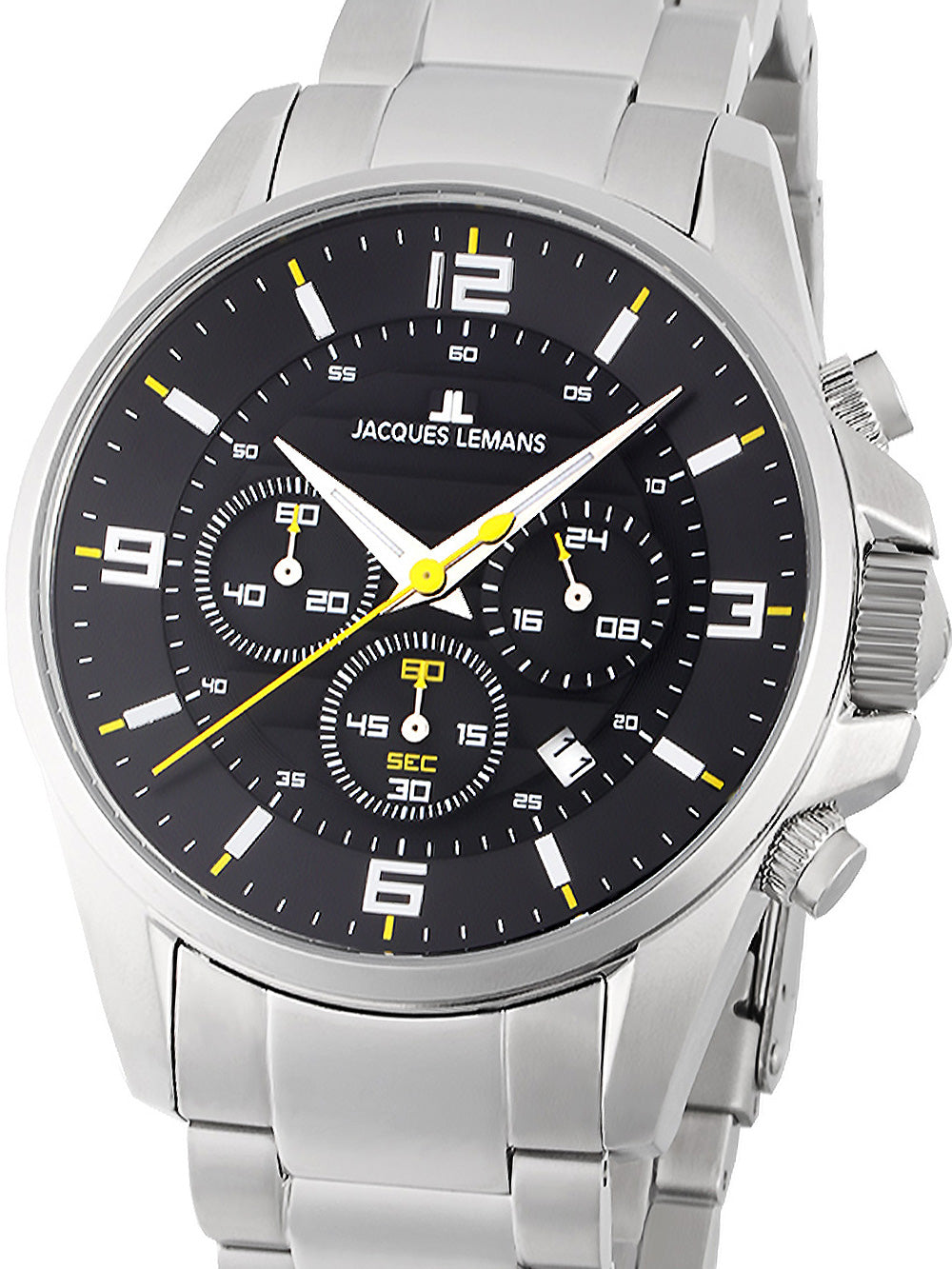 Jacques Lemans 1-2118D Liverpool Chronograph men's watch 44mm 10ATM