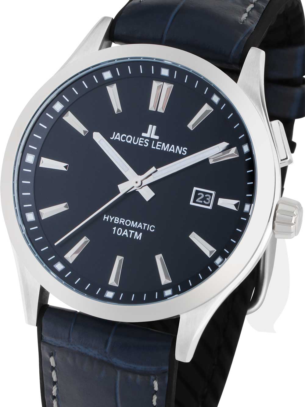 Jacques Lemans 1-2130C Hybromatic men's watch 42mm 10ATM
