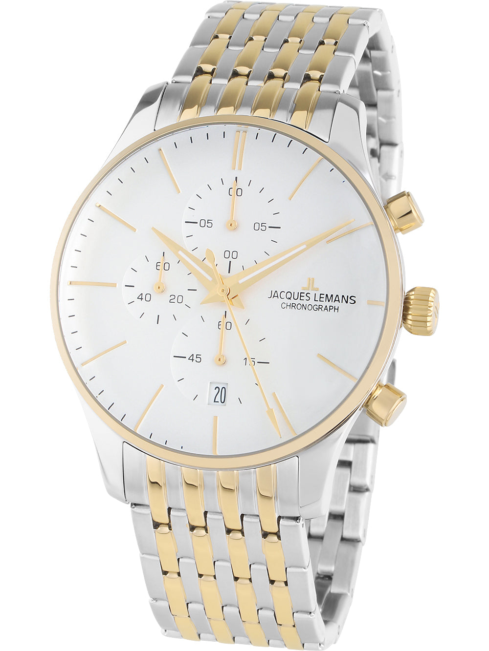 Jacques Lemans 1-2163J London men's watch Chronograph 40mm 5ATM