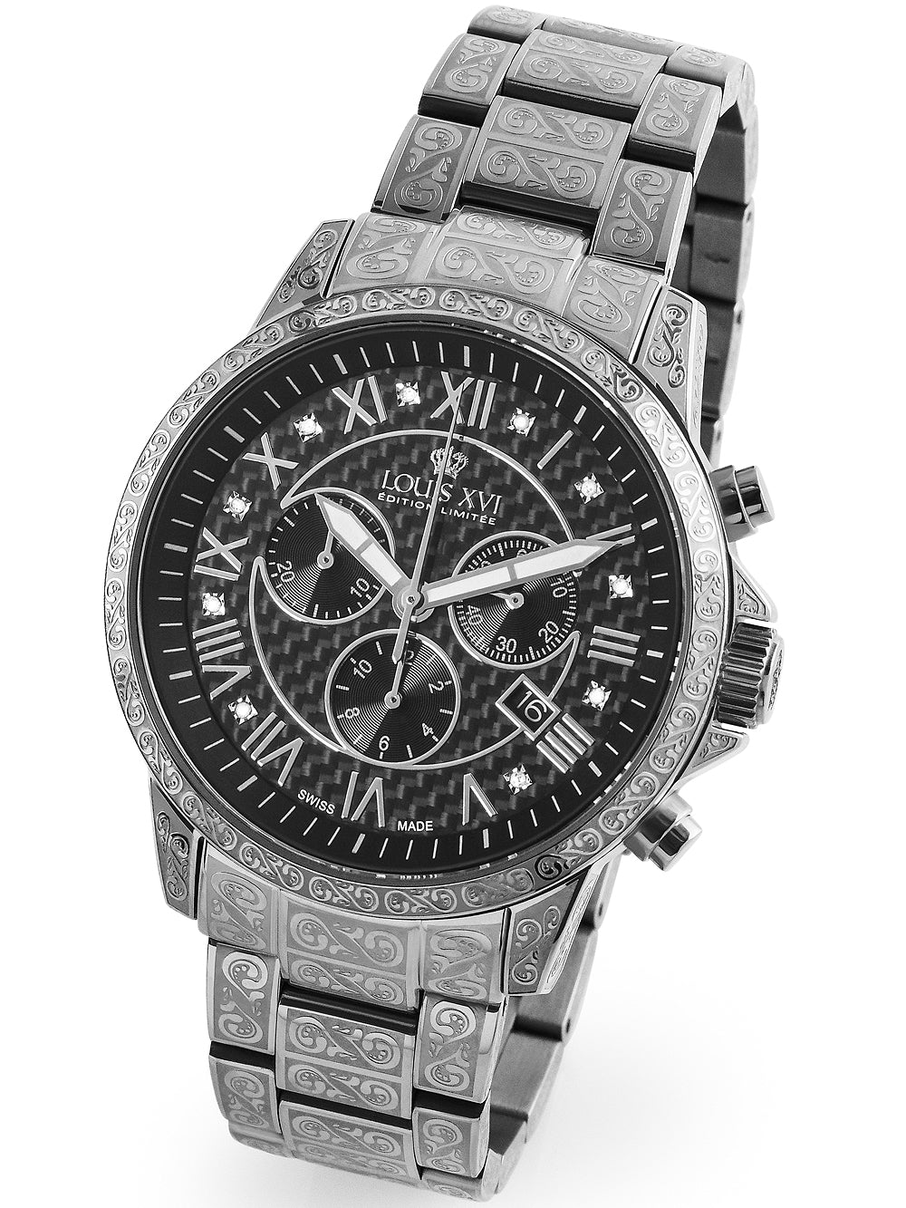 Louis XVI LXVI1019 Palais Royale Chronograph men's watch 43mm 5ATM