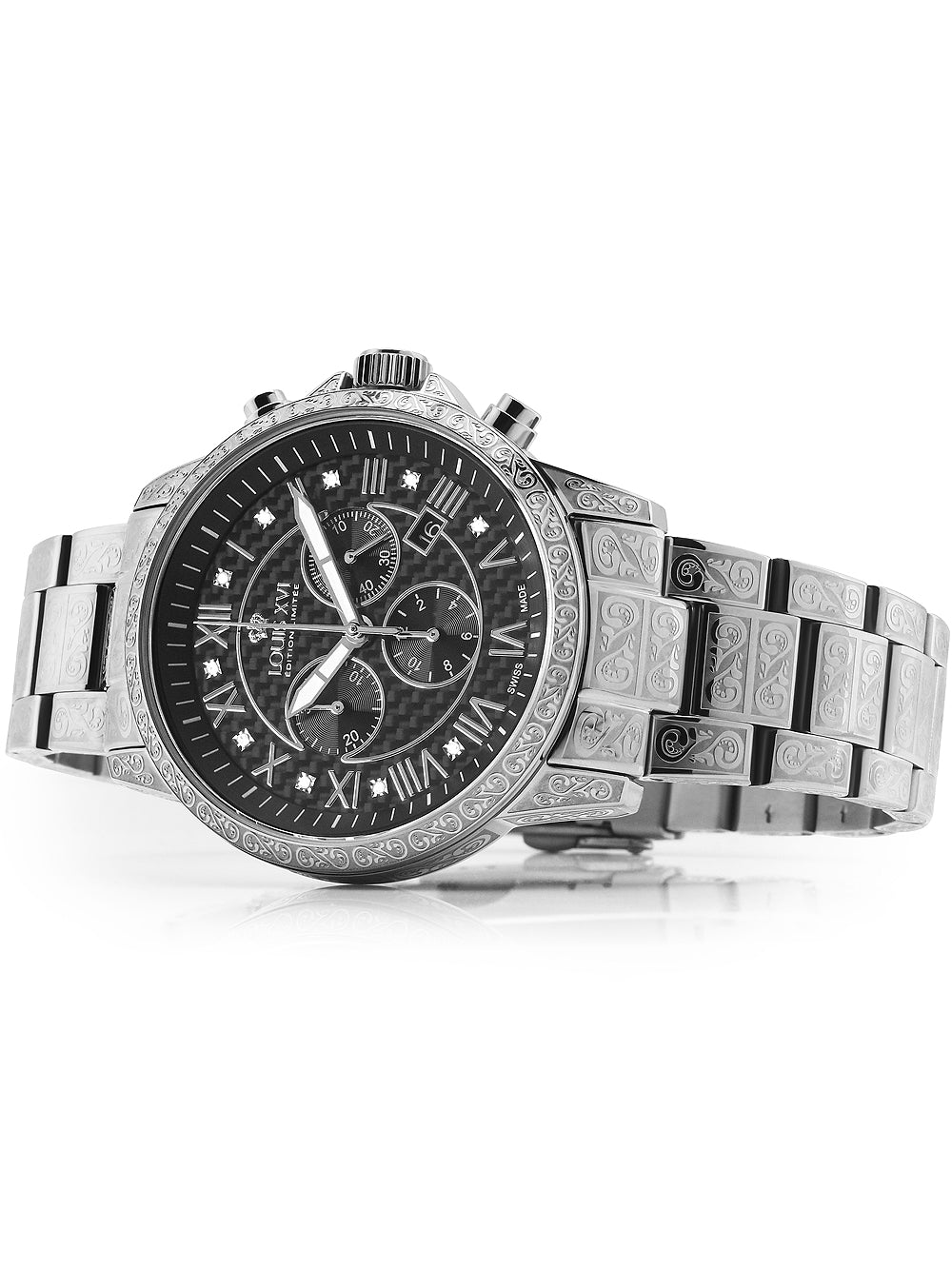 Louis XVI LXVI1019 Palais Royale Chronograph men's watch 43mm 5ATM