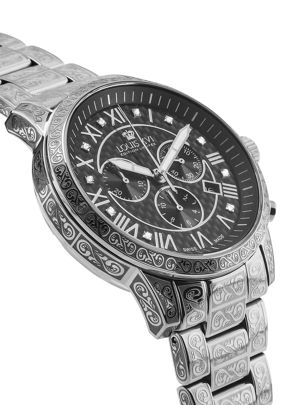 Louis XVI LXVI1019 Palais Royale Chronograph men's watch 43mm 5ATM