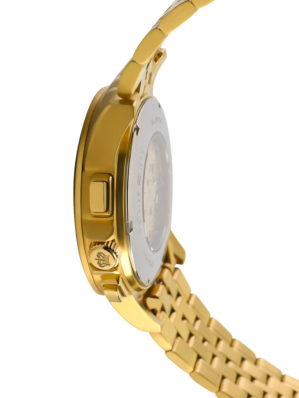 Louis XVI LXVI1037 Majeste Iced Out Chronograph men's watch 43mm 5ATM