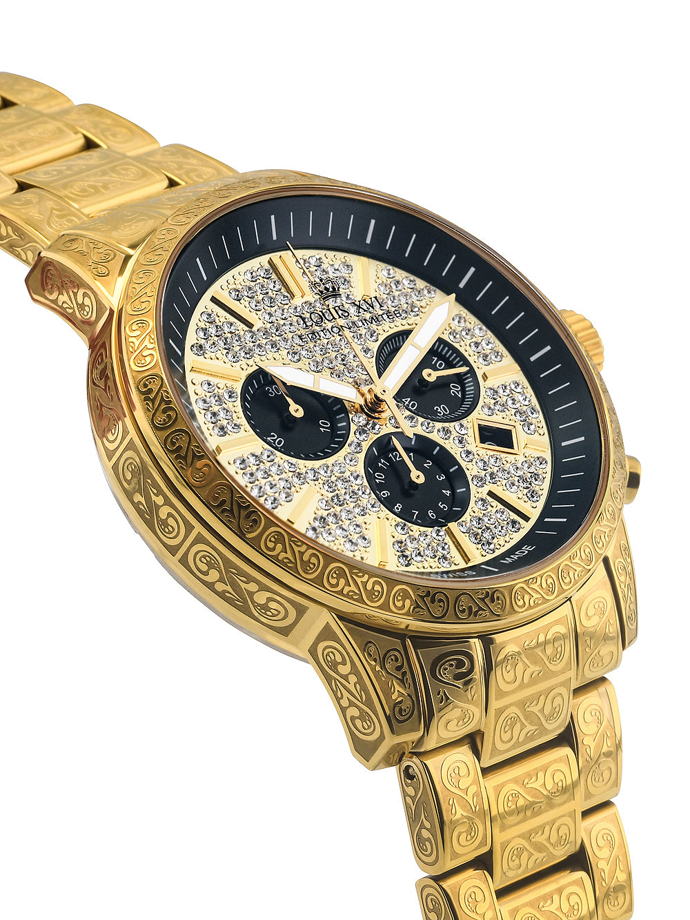 Louis XVI LXVI1087 Palais Royale Chronograph men's watch 43mm 5ATM