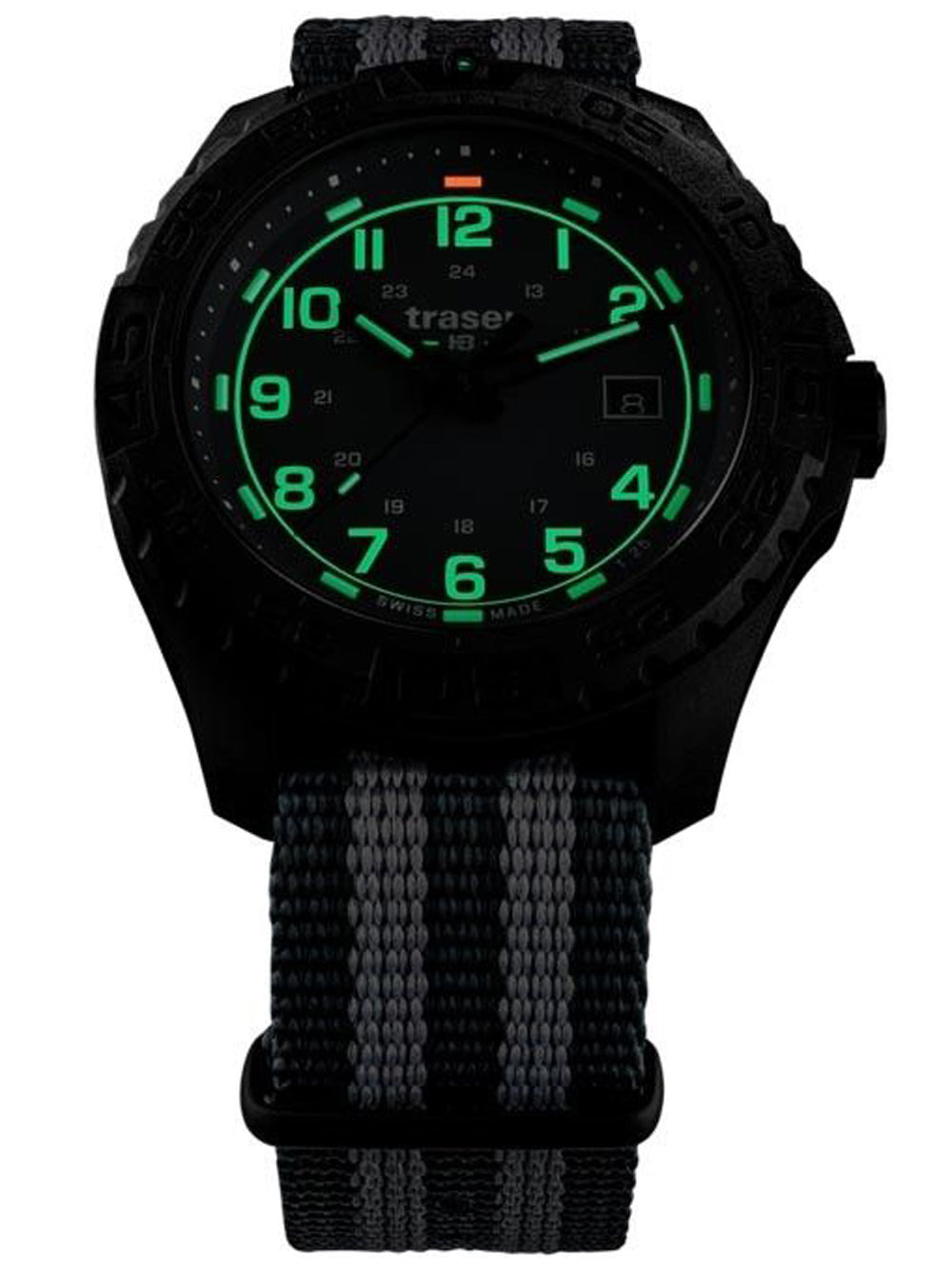 Traser H3 109037 P96 OdP Evolution grey men's watch 44mm 20ATM