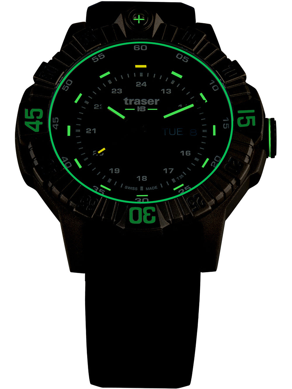 Traser H3 110667 Tactical Grey Titan men's watch 46mm 20ATM