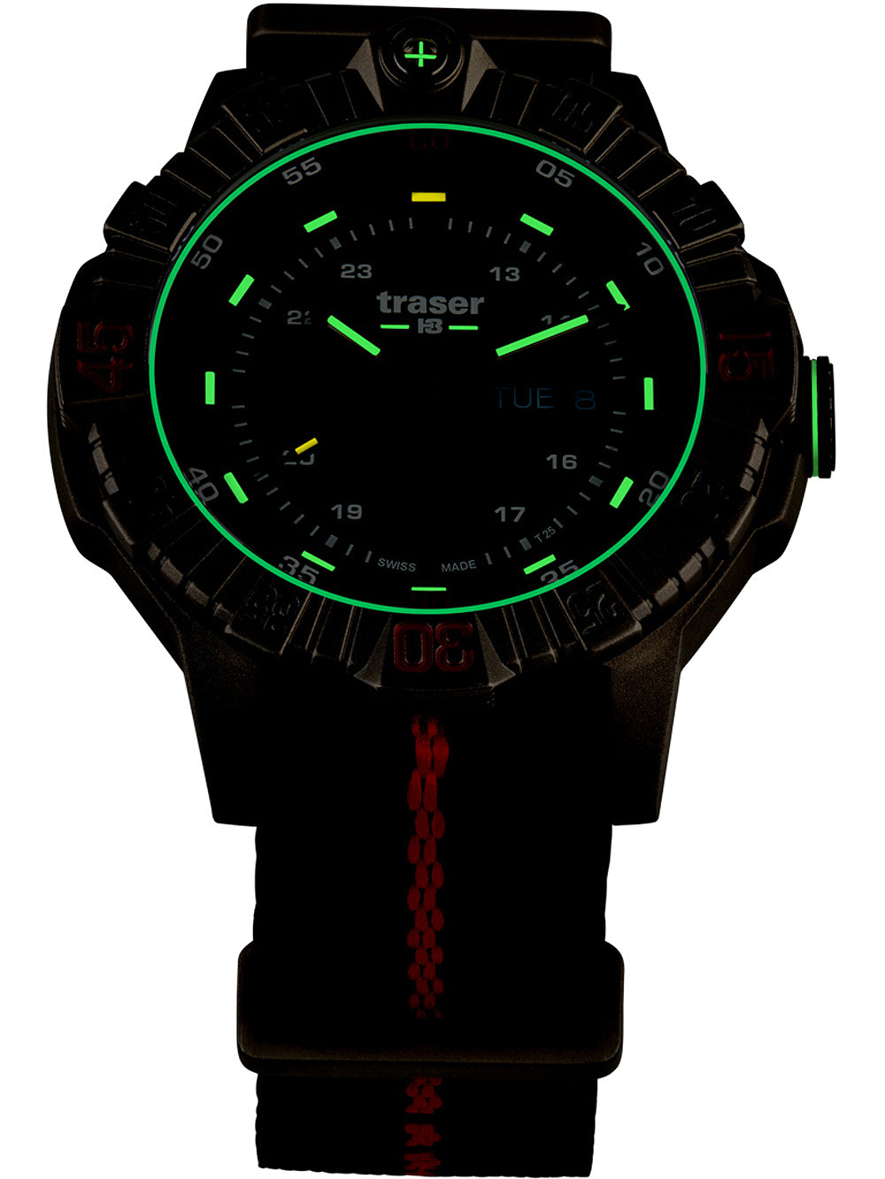 Traser H3 110669 Tactical Brown Titan men's watch 46mm 20ATM